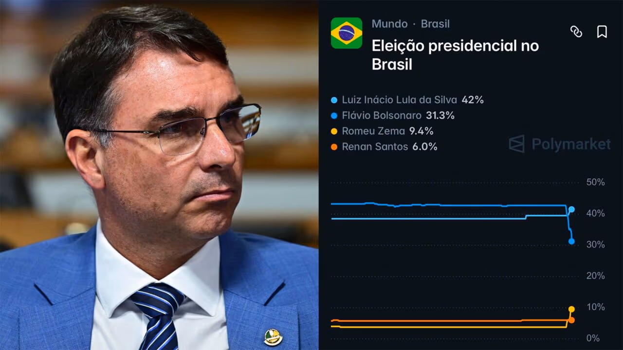 Missão pedirá cassação de Flávio Bolsonaro após áudio a Vorcaro