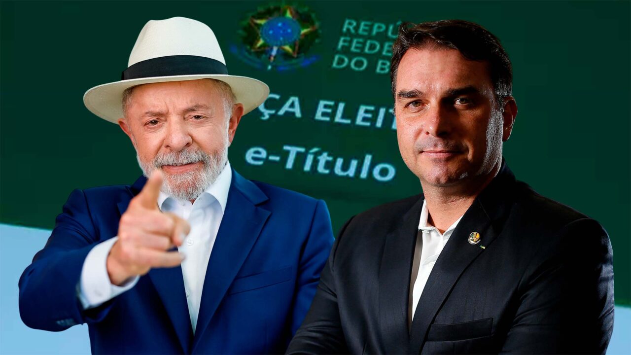 Pesquisa mostra empate entre Lula e Flávio Bolsonaro no DF