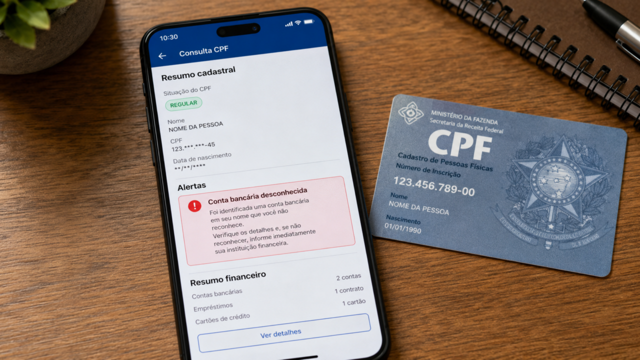 Alguém usou meu CPF para abrir conta ou fazer dívida: os primeiros passos antes do prejuízo crescer
