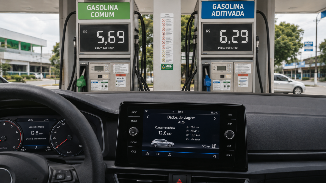 Gasolina comum ou aditivada? A diferença que pesa no bolso e nem todo motorista entende