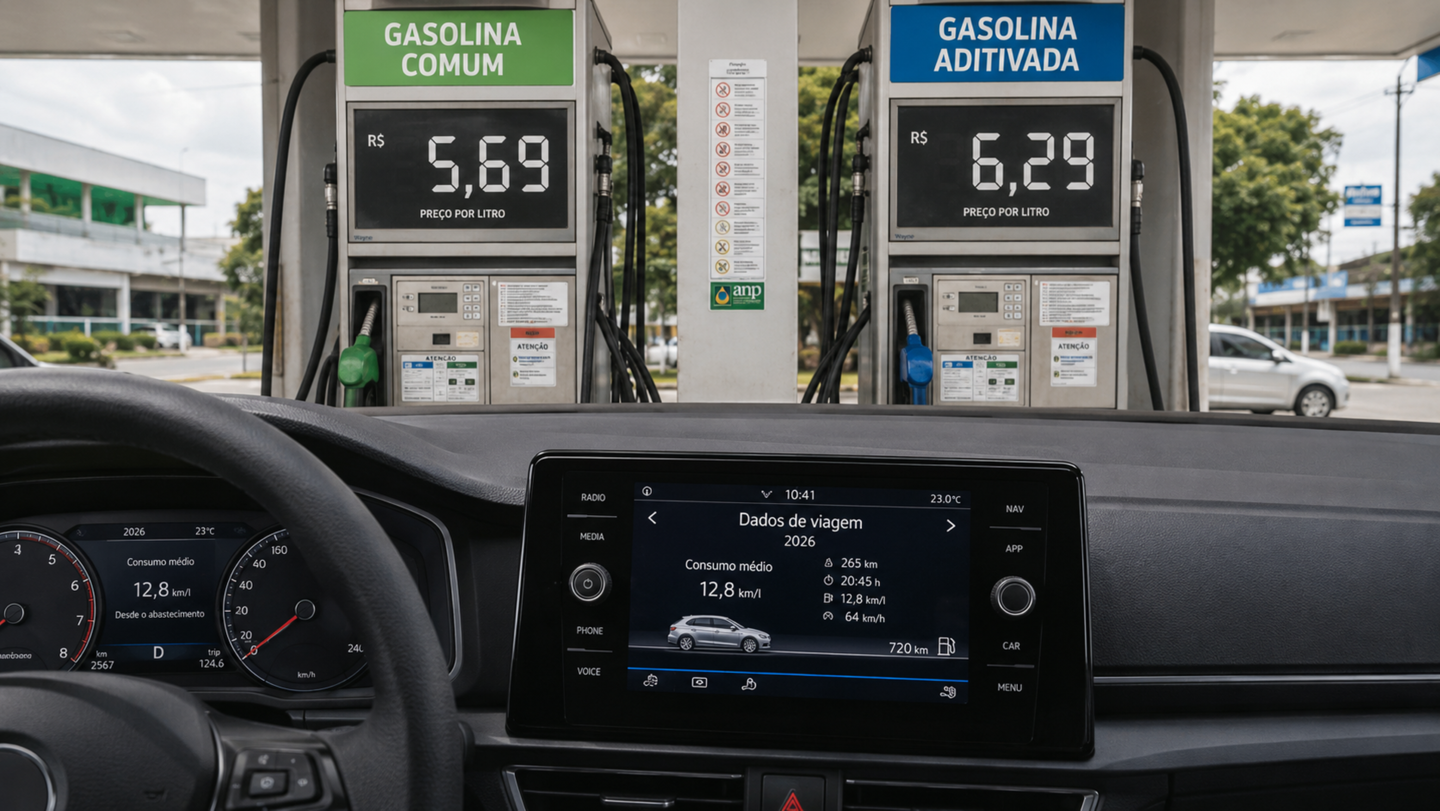 Gasolina comum ou aditivada? A diferença que pesa no bolso e nem todo motorista entende