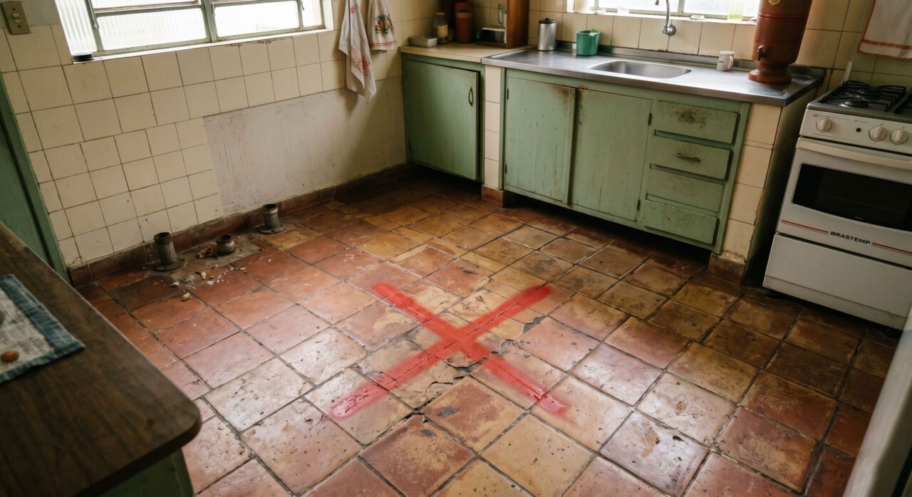 Adeus piso velho: a nova tendência que reforma o cômodo sem precisar quebrar o piso antigo