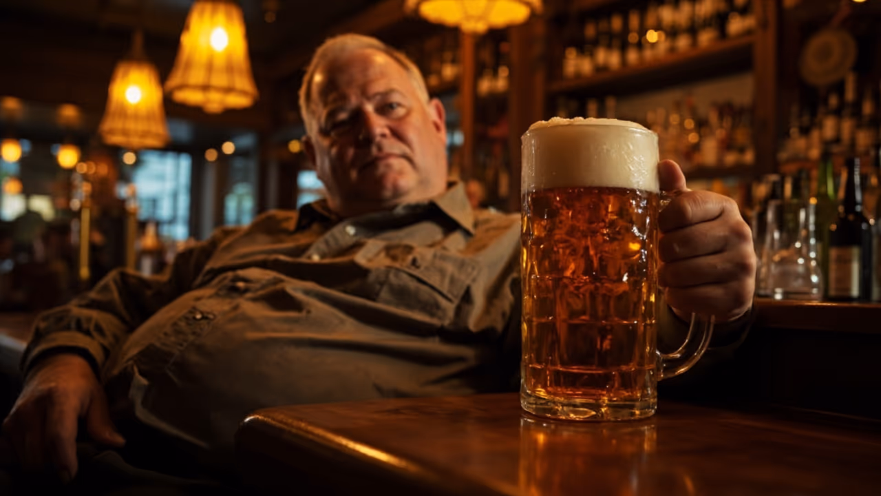Barriguinha de chope — ou de estresse?