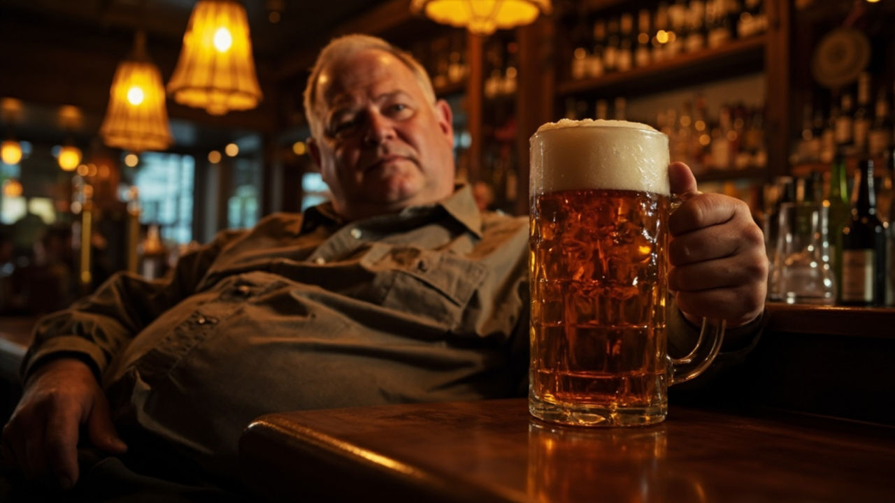 Barriguinha de chope — ou de estresse?