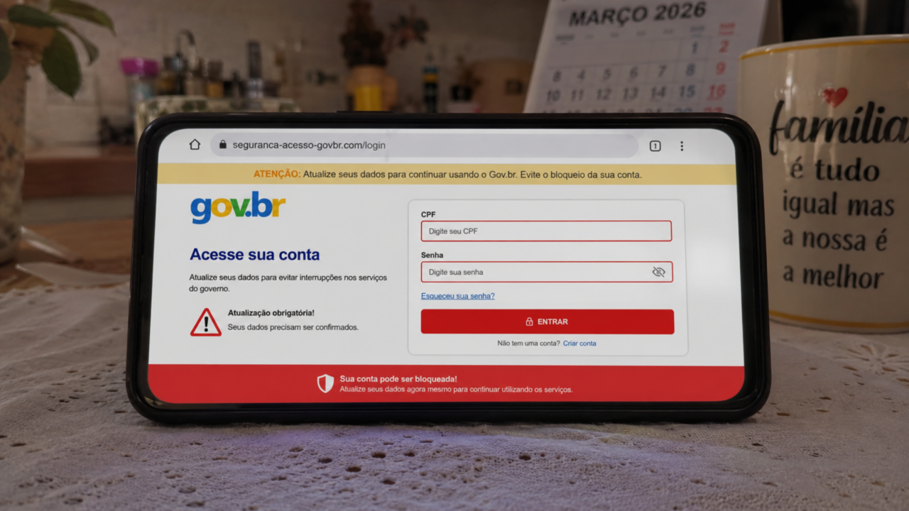 Falso benefício promete dinheiro rápido, mas pode entregar seus dados a criminosos digitais