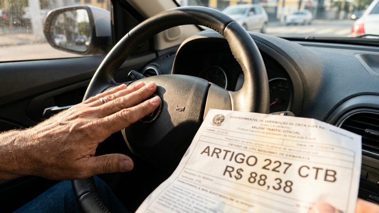 Motoristas que usam a buzina para cumprimentar conhecidos na rua precisam conhecer o art. 227 do CTB