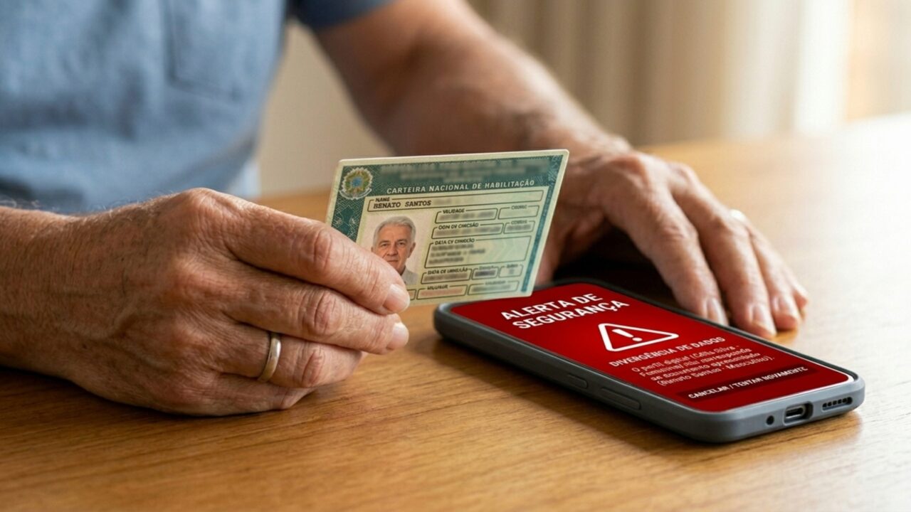 Conselho para motoristas de 50 a 69 anos sobre a renovação da CNH