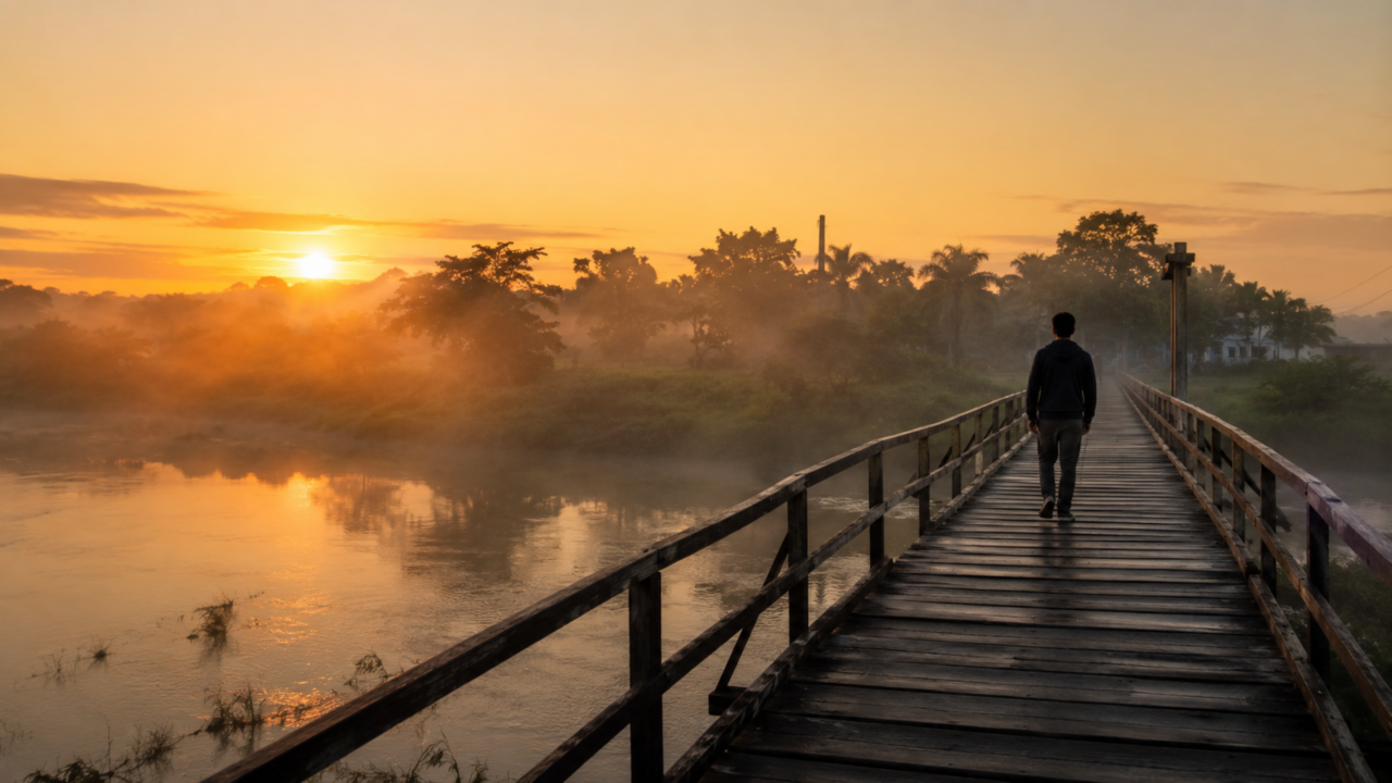 Heráclito, o filósofo que enxergou o mundo como rio, dizia “Ninguém entra duas vezes no mesmo rio”