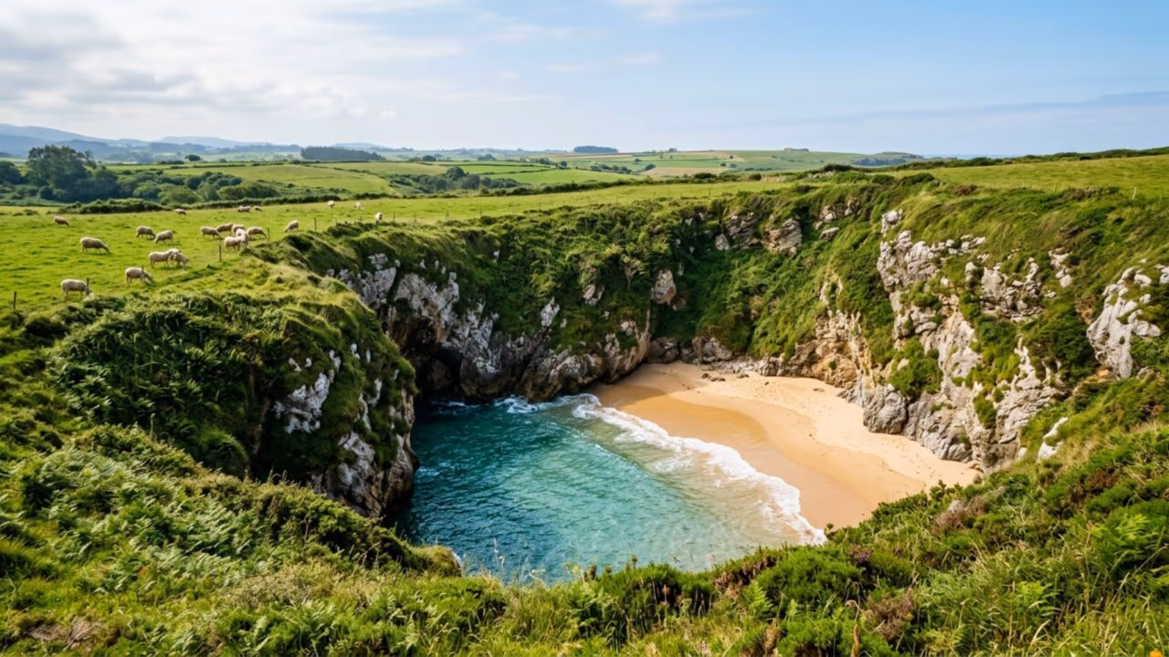Praia considerada a menor do mundo intriga cientistas por existir longe do mar com água salgada