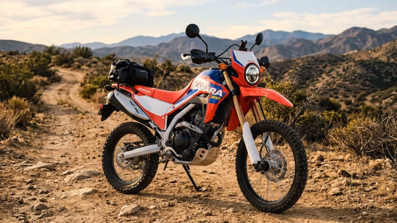 Honda ressuscita espírito clássico dos anos 90 com motor moderno em nova trail
