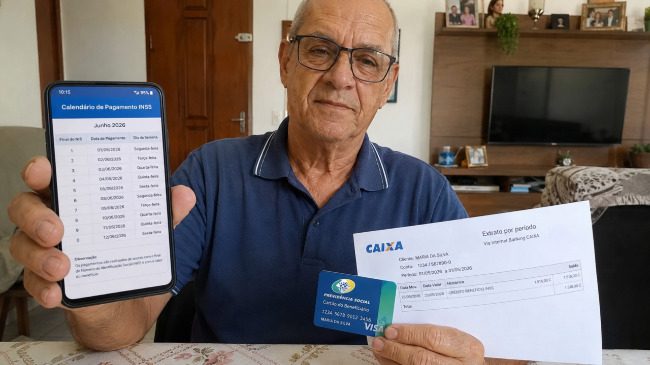 Novo aviso do INSS em maio pode afetar aposentados que recebem acima de 1 salário mínimo