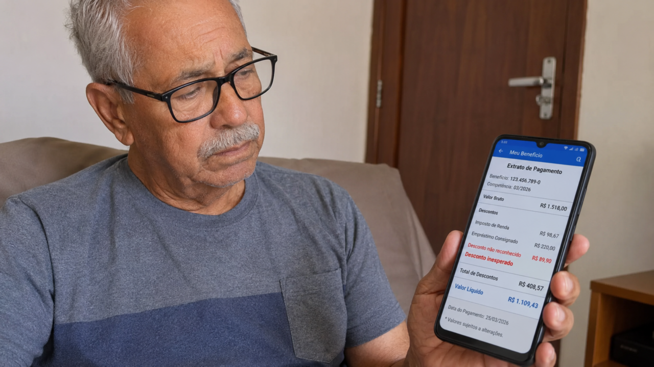 O bloqueio no consignado que muitos aposentados ignoram até aparecer desconto no benefício