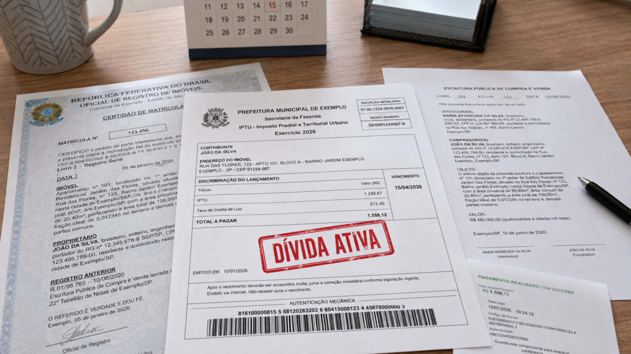 O carnê de IPTU esquecido na gaveta que pode aparecer anos depois e travar uma venda