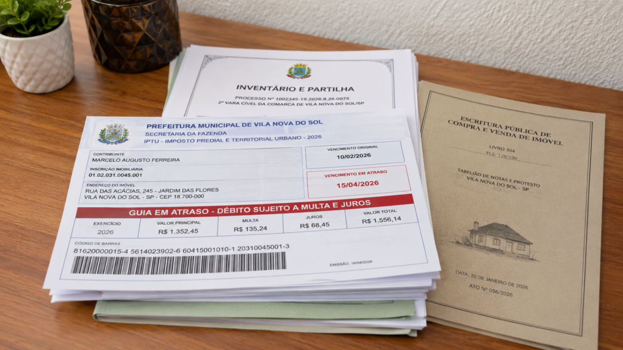 O carnê de IPTU esquecido na gaveta que pode aparecer anos depois e travar uma venda