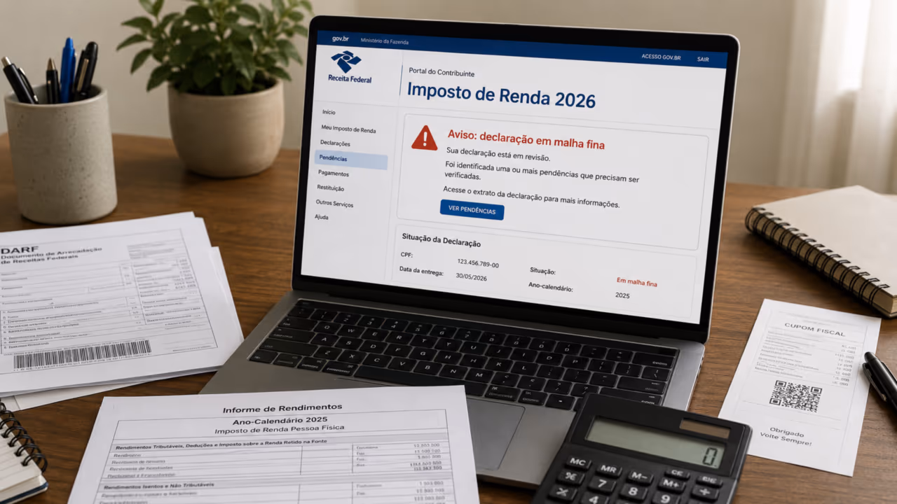 Malha fina no Imposto de Renda: o que conferir antes de retificar ou enviar documentos