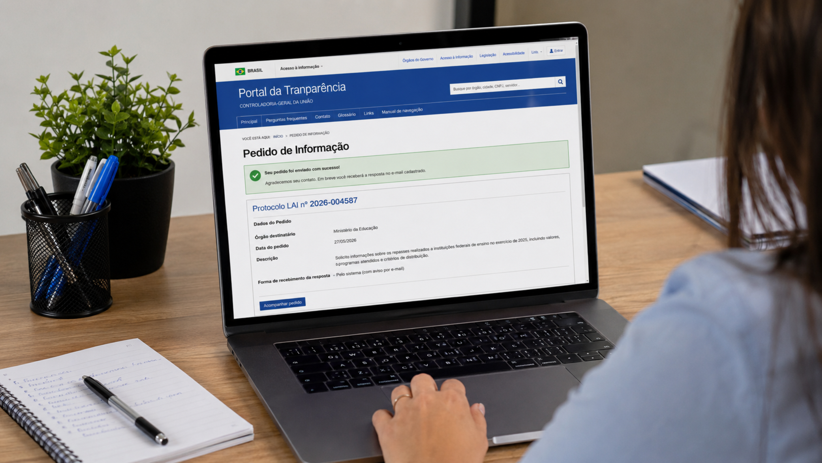 Órgãos públicos têm até 20 dias para entregar informação e o cidadão não precisa explicar o motivo