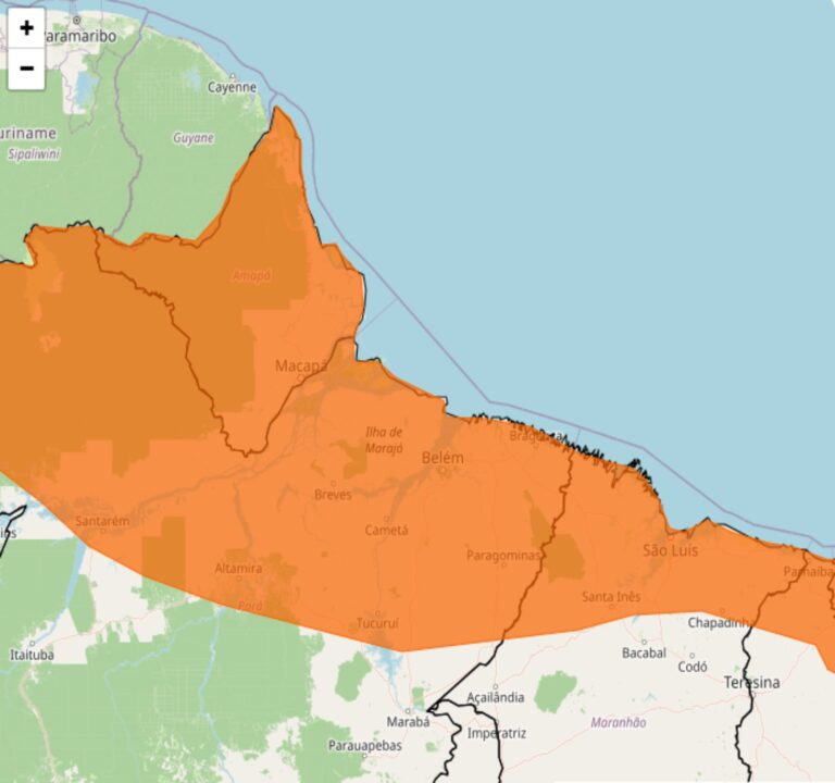 Inmet solta alerta para fortes chuvas em várias regiões do Brasil no dia 13; veja onde