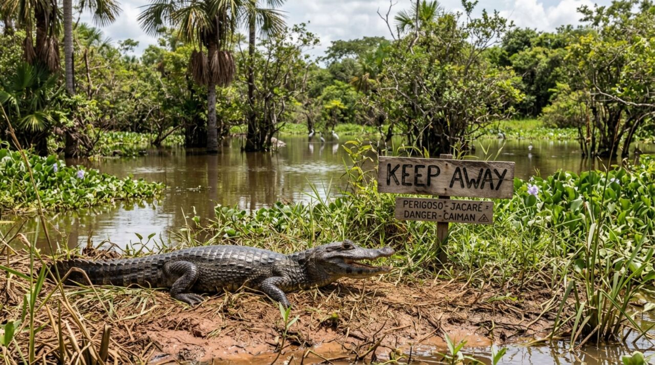 Por que não existem crocodilos no Brasil e qual a diferença deles para os jacarés?