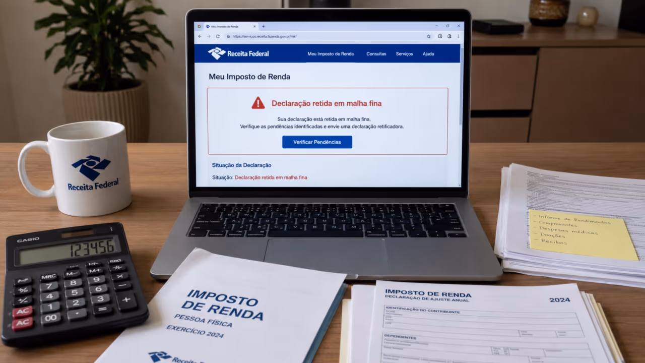 Caiu na malha fina do IR? Veja os motivos mais comuns e como corrigir sem desespero
