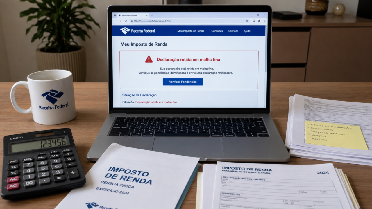Caiu na malha fina do IR? Veja os motivos mais comuns e como corrigir sem desespero