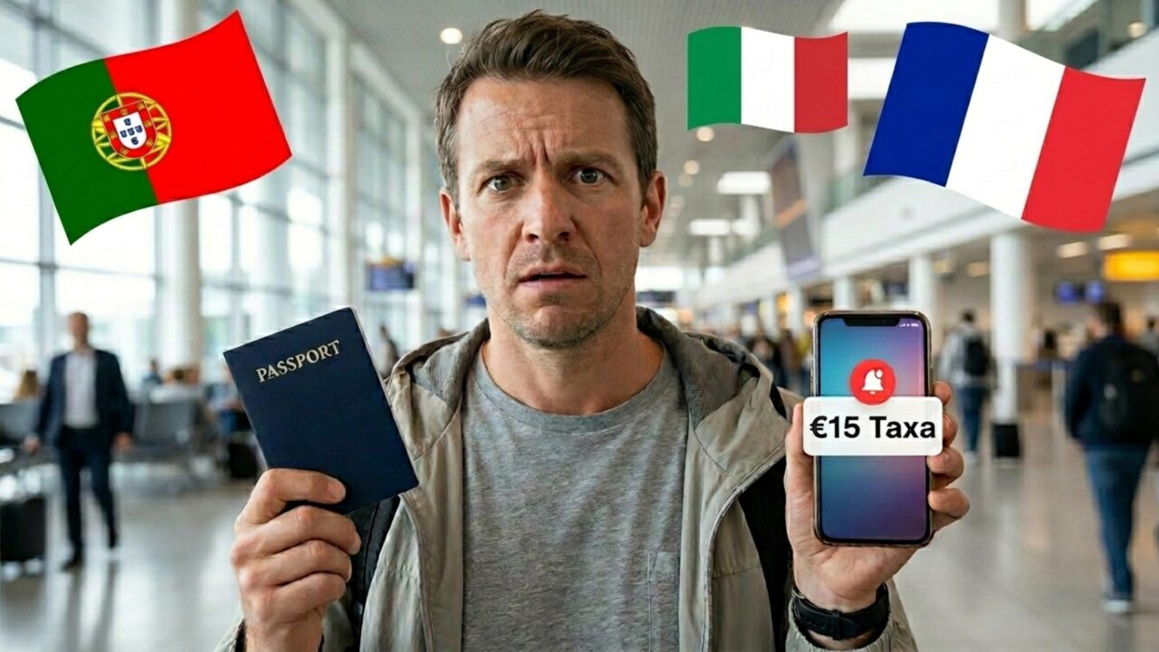 Espanha se une a Portugal, Itália e França e decreta nova taxa obrigatória para turistas brasileiros a partir desta data