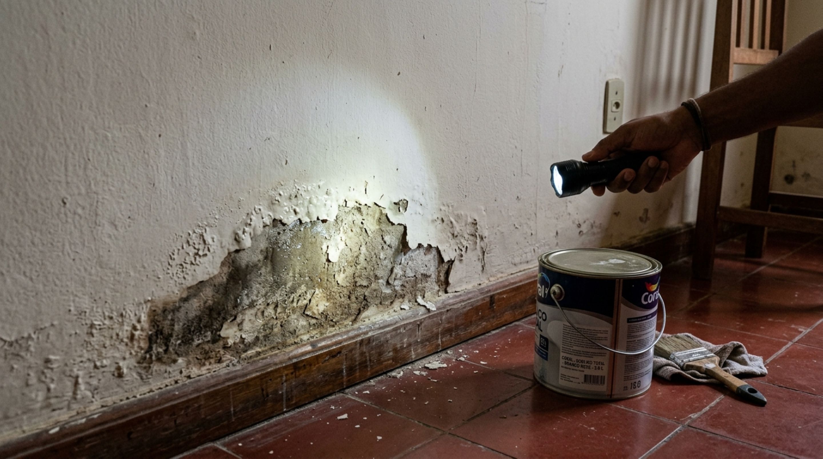 Como resolver umidade no rodapé da parede sem errar no produto e sem reformar duas vezes