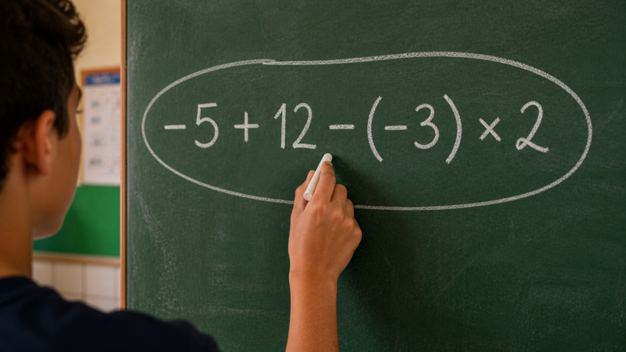 Sinais negativos na matemática: o desafio que confunde até quem gosta de contas