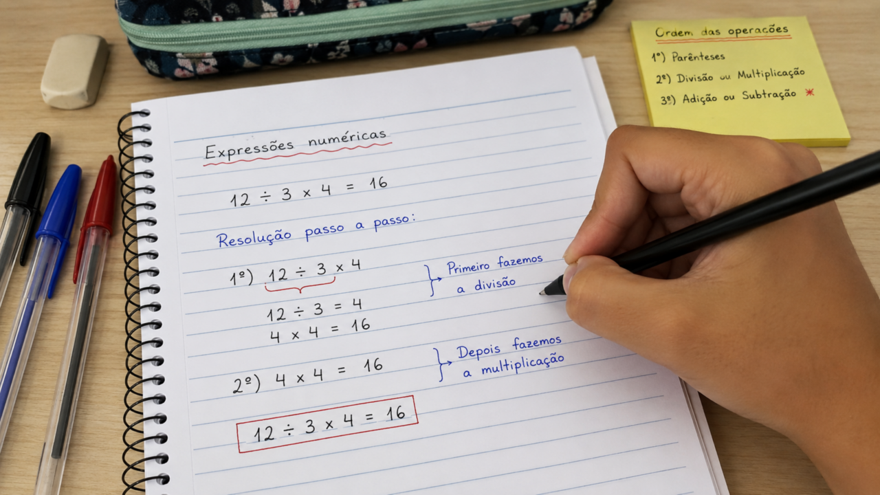 A divisão 12 ÷ 3(2 + 2) parece óbvia, mas engana muita gente