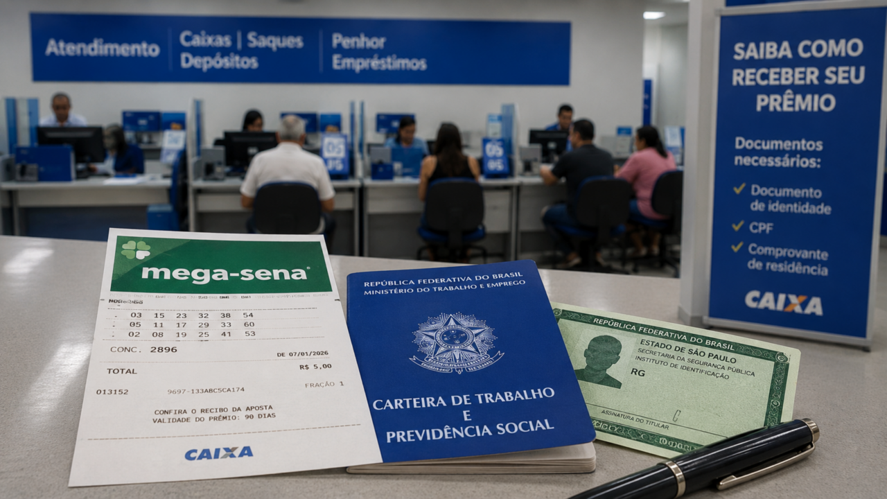 Bilhete premiado da Mega-Sena tem prazo para ser resgatado: o erro que pode custar milhões