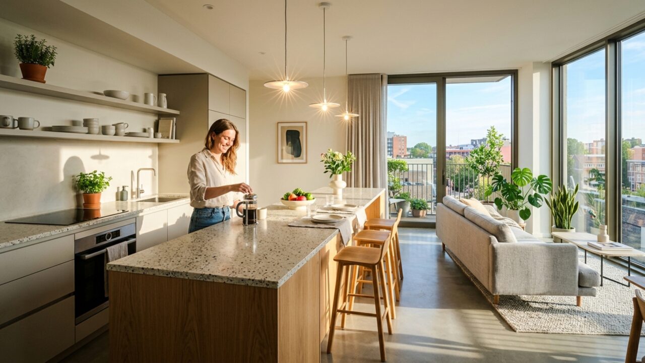 Fim da mesa de jantar tradicional: os novos módulos curvos transformam apartamentos pequenos em ambientes muito mais inteligentes