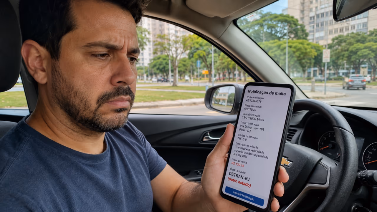 Adeus susto com multa distante: veja por que ela aparece mesmo sem você morar naquele lugar