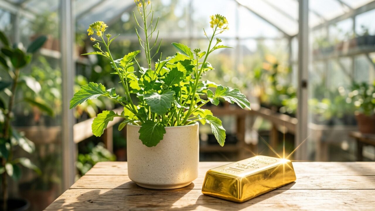 Planta capaz de absorver partículas de ouro do solo desperta interesse e já pode ser cultivada até em casa