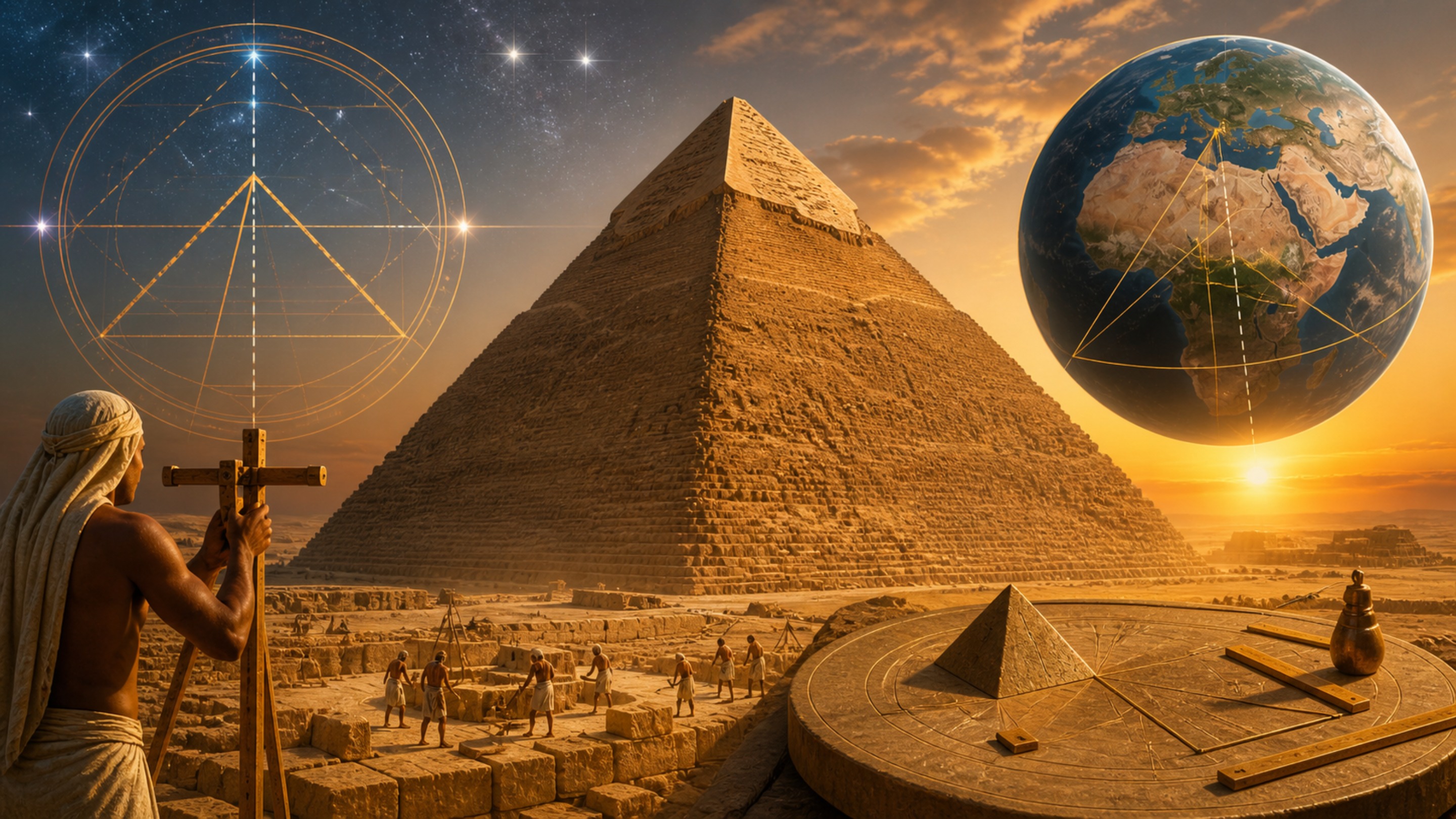 Nacho Ares, egiptólogo: “A Grande Pirâmide não é um monumento ao ego do faraó, é uma máquina de precisão matemática que retorna dados sobre o raio da Terra que ninguém sabia há 4.500 anos”
