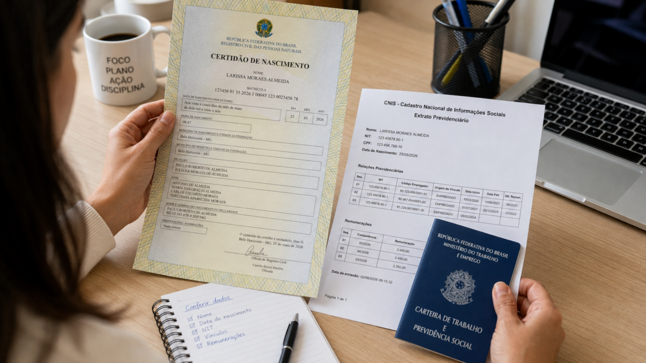 Data de nascimento errada no documento pode travar benefícios: veja como corrigir