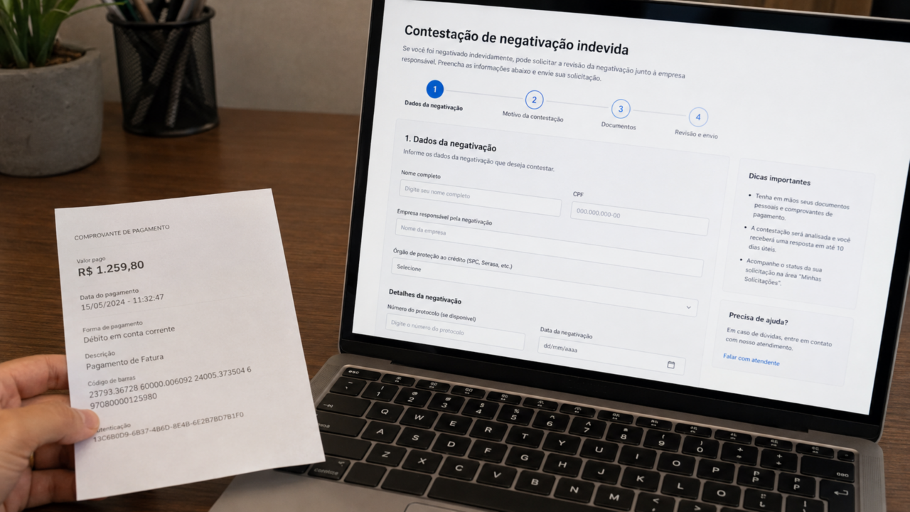 Nome negativado sem aviso: entenda quando isso é permitido e quando pode virar problema