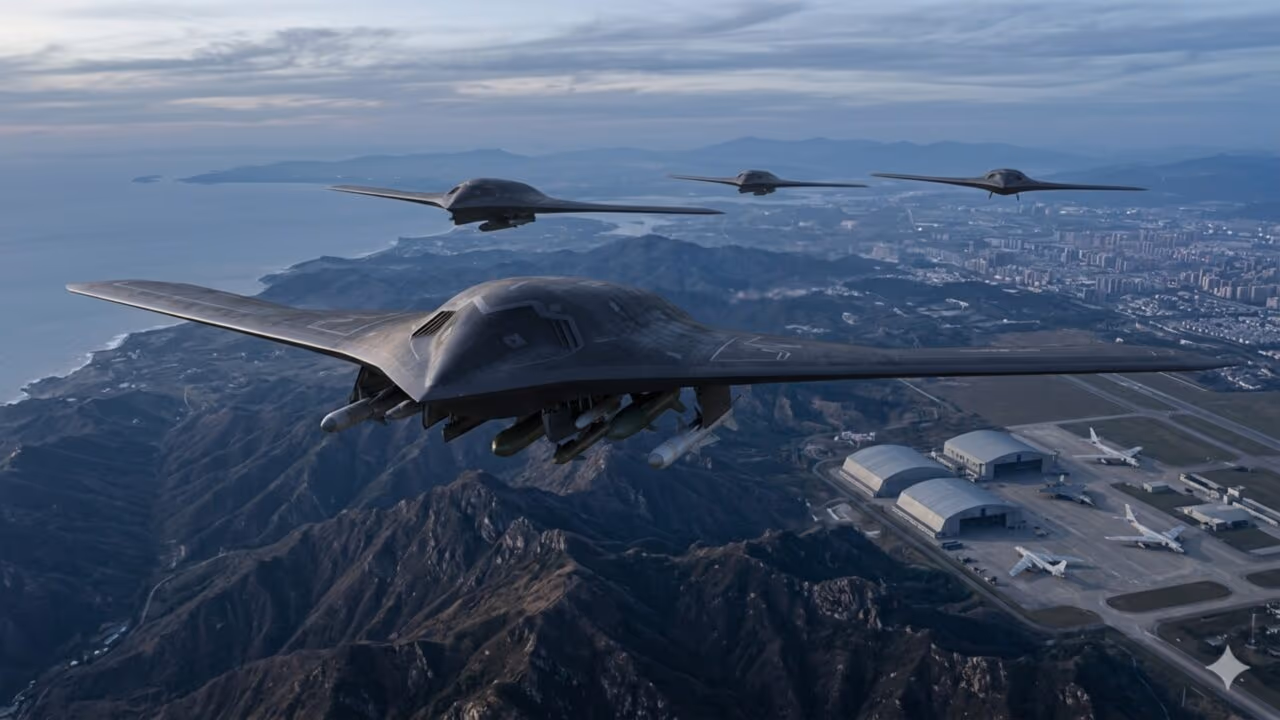 O novo bombardeiro furtivo H-20 da China Xi’an cria pânico em Trump e liga alerta no exército dos EUA