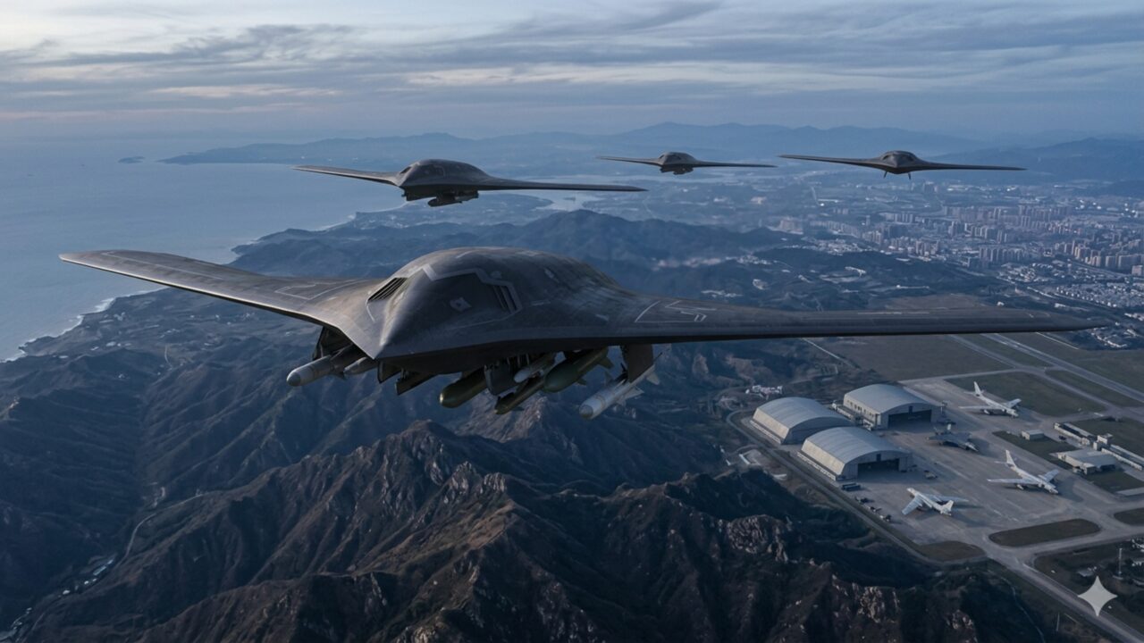 O novo bombardeiro furtivo H-20 da China Xi’an cria pânico em Trump e liga alerta no exército dos EUA