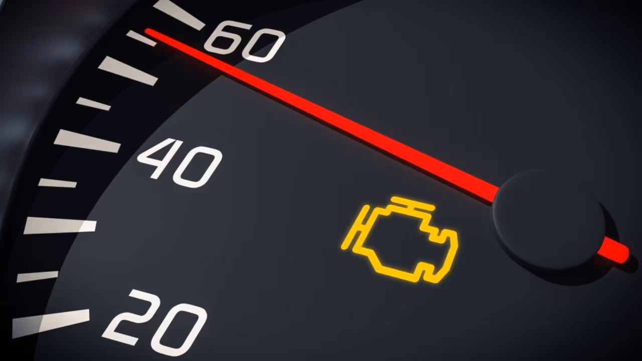 O que significa quando a luz da injeção acende no painel do carro?