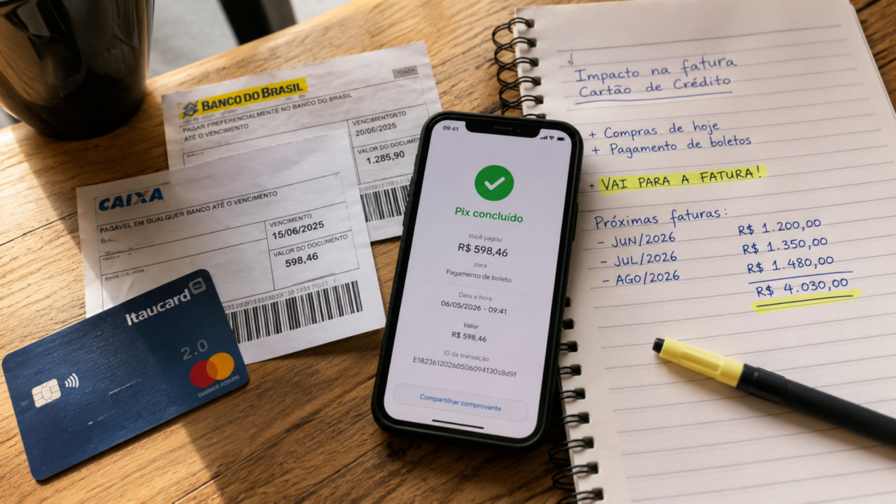 Usar Pix no crédito parece solução rápida, mas pode virar uma dívida difícil de controlar