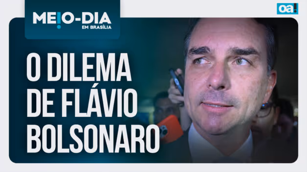 Meio-Dia em Brasília: O dilema de Flávio Bolsonaro e a PF em cima de Castro