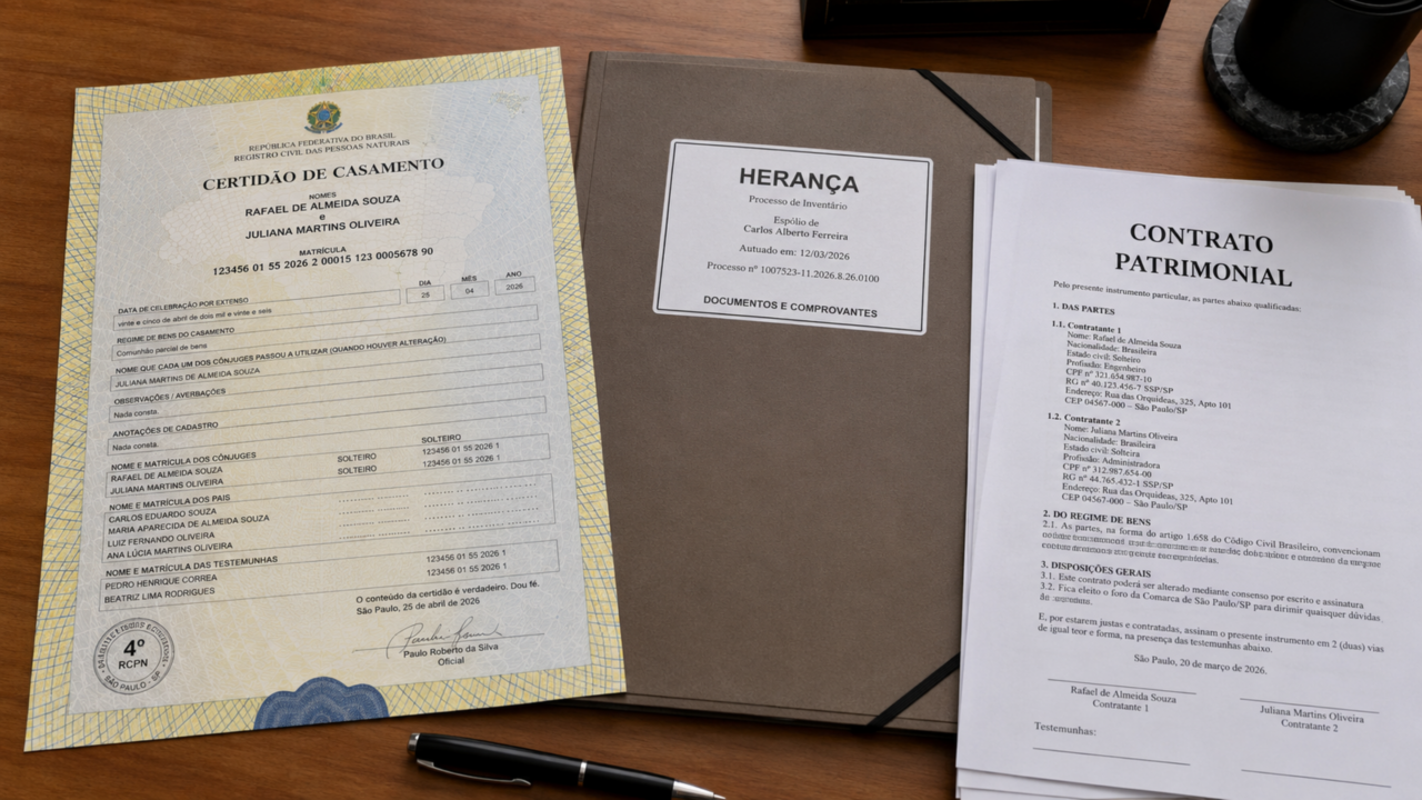 Escolher regime de bens não é só marcar opção no cartório: o pacto que muita gente ignora