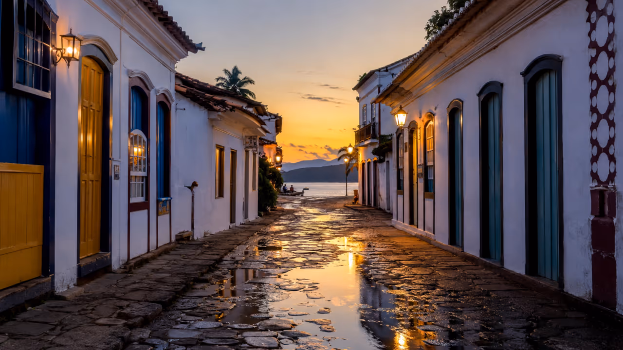 A cidade colonial à beira-mar que parece parada no tempo e encanta com praias, ilhas e história