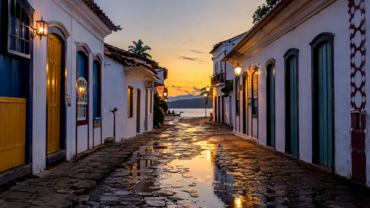 A cidade colonial à beira-mar que parece parada no tempo e encanta com praias, ilhas e história