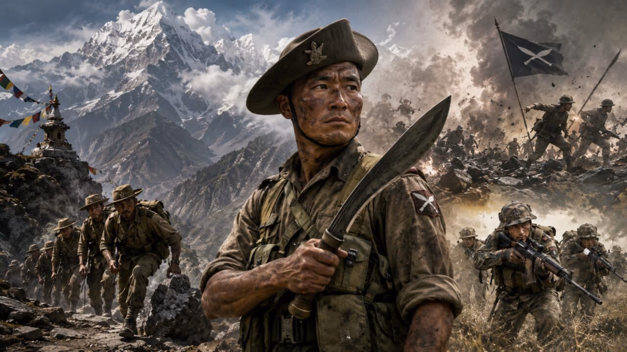 Por que ninguém tem coragem de enfrentar os gurkhas?