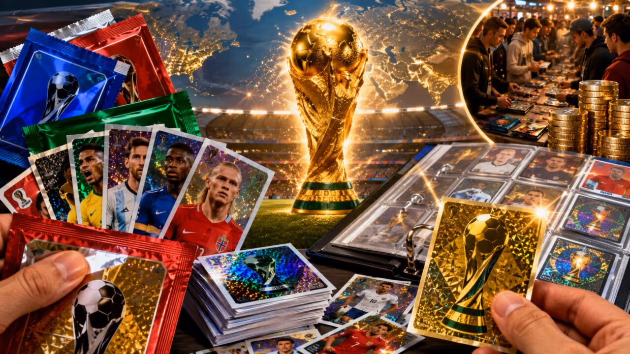 Quanto vale uma figurinha rara do álbum da Copa do Mundo 2026