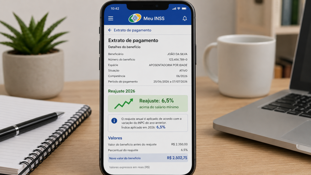 INSS reajustou benefícios acima do mínimo, mas nem todo aposentado recebeu o mesmo percentual