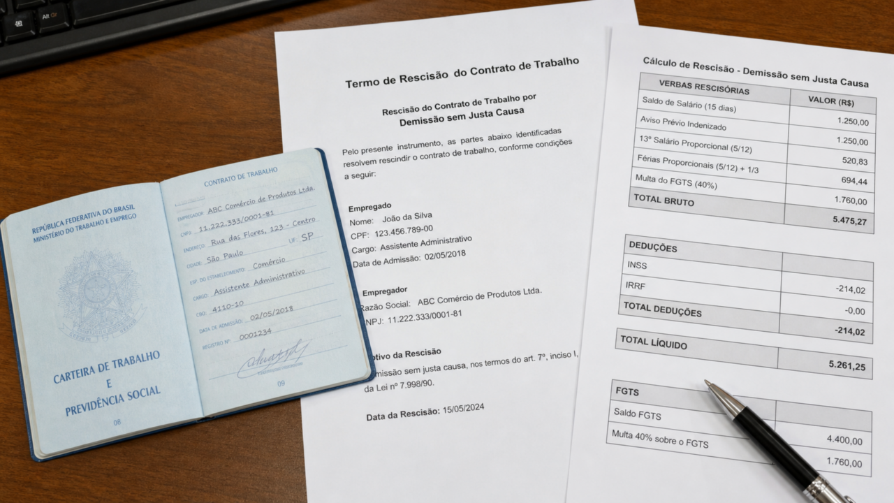 Adeus dúvida na rescisão: entenda o que a empresa deve pagar após a demissão