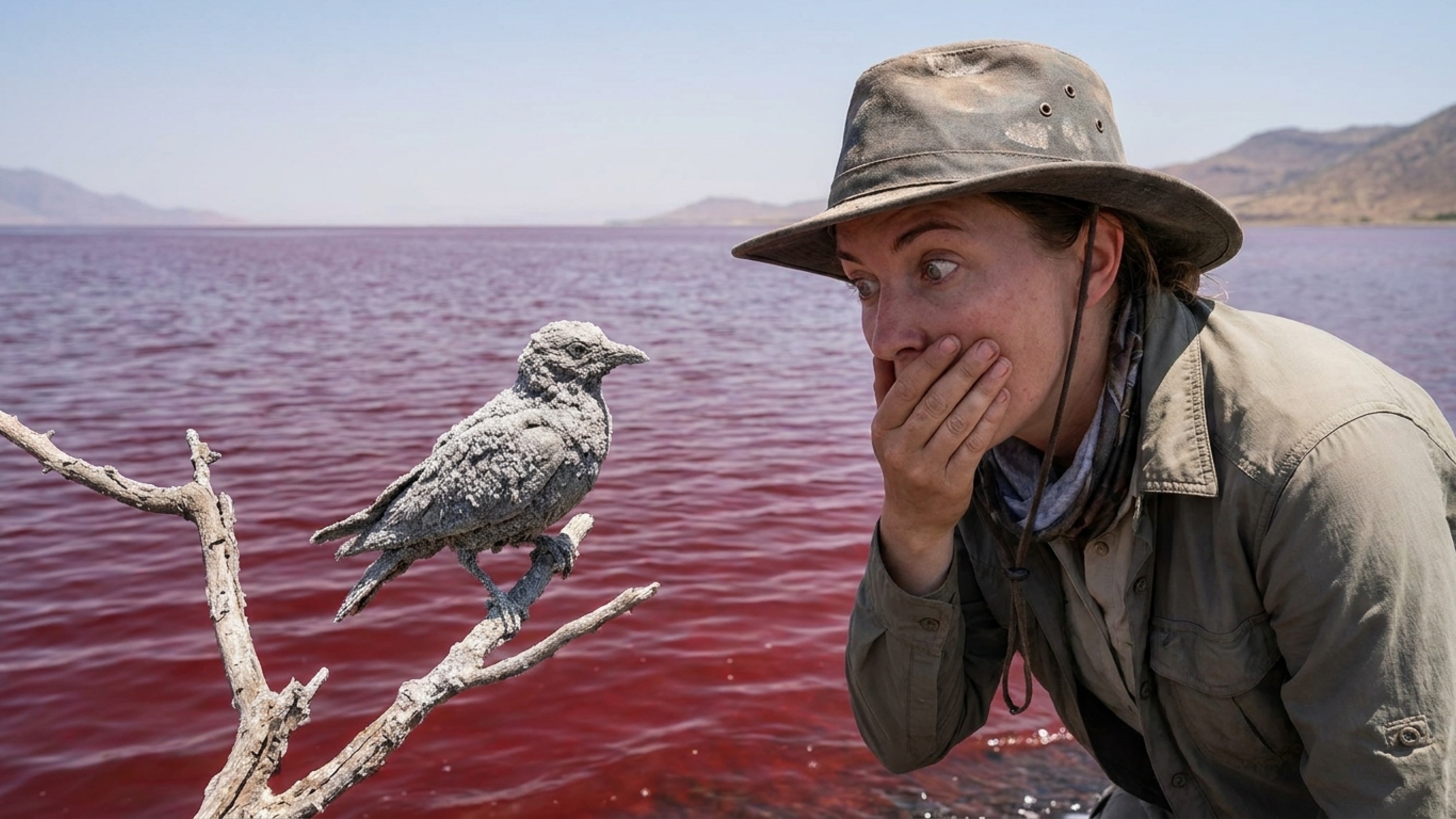 O lago que transforma animais em pedra (e a explicação que aterroriza)