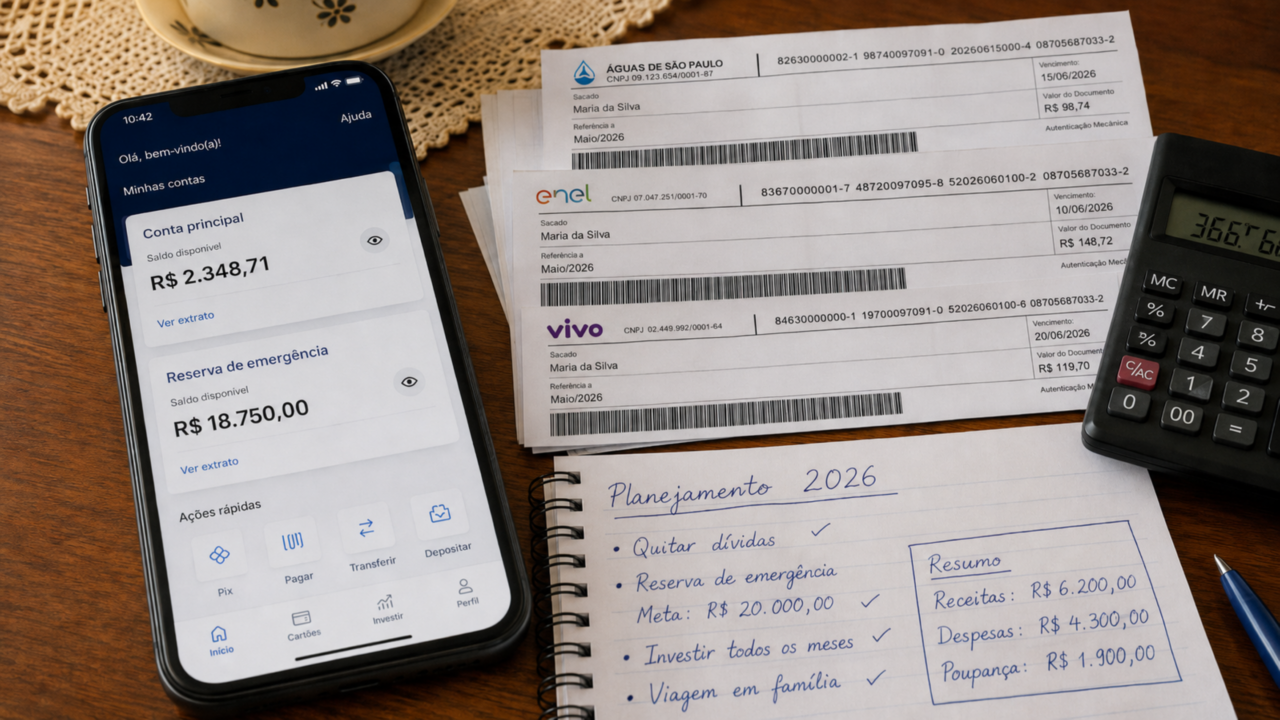 Reserva de emergência não é luxo e pode impedir dívidas quando a vida aperta