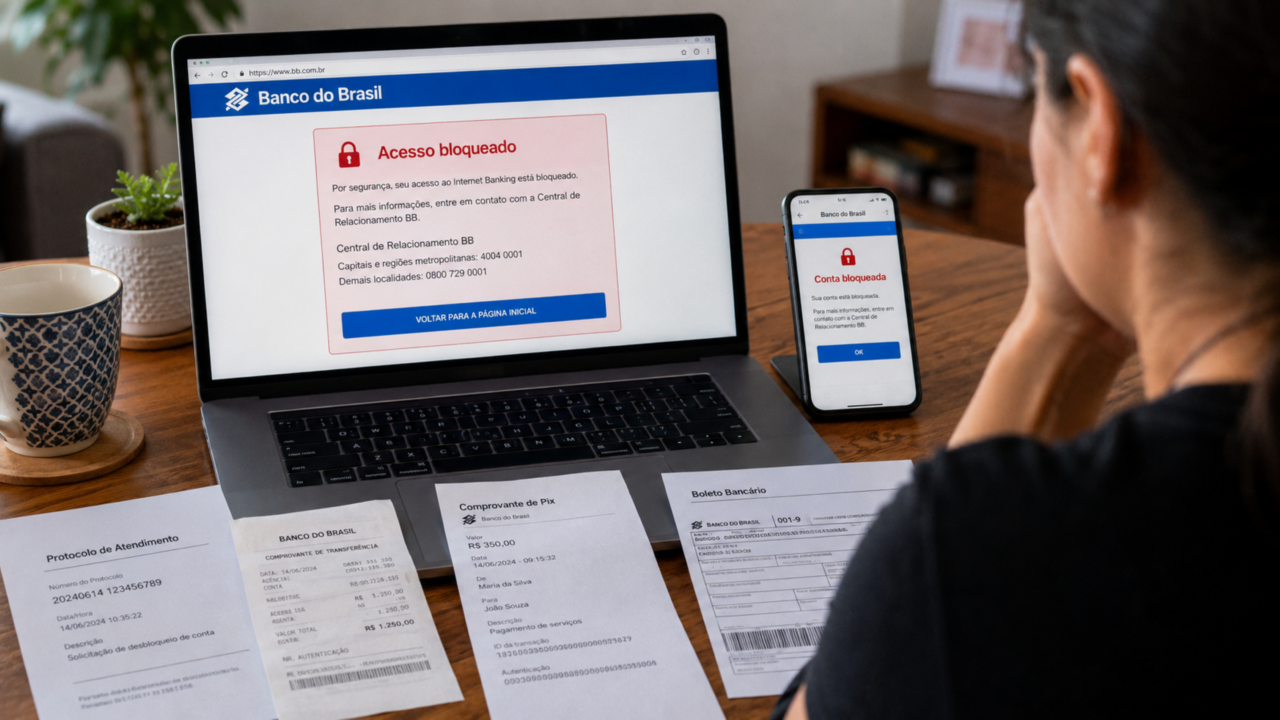 O banco pode bloquear seu dinheiro sem avisar? Entenda o que fazer quando o saldo trava